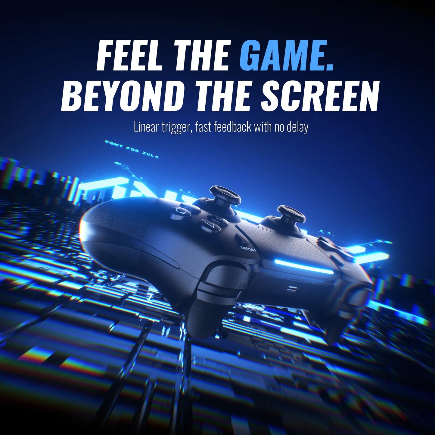 Experience Unmatched Gaming with the Anti-Stick Drift Wireless Controller for PS5/PC – Featuring Programmable Macro Buttons, 6-Axis Precision, and Dual Vibration!
