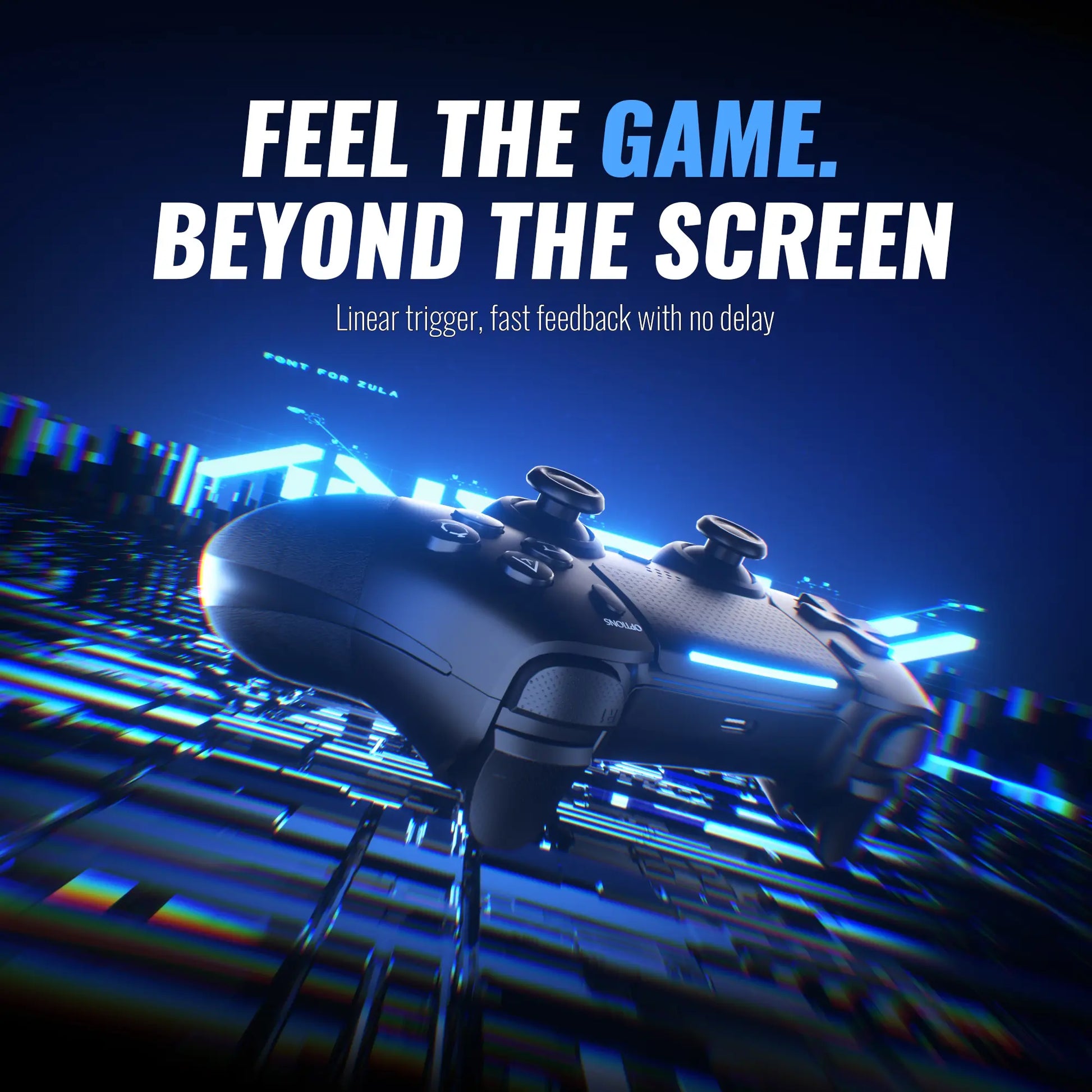 Experience Unmatched Gaming with the Anti-Stick Drift Wireless Controller for PS5/PC – Featuring Programmable Macro Buttons, 6-Axis Precision, and Dual Vibration!