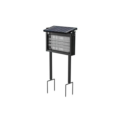 Experience Ultimate Outdoor Comfort with the Gainstarx Solar Bug Zapper - Waterproof, Rechargeable, and Smart Light Sensor for Effortless Insect Control