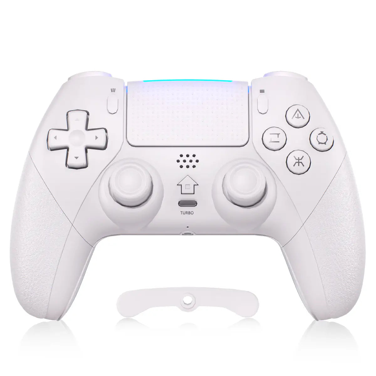 Experience Unmatched Gaming with the Anti-Stick Drift Wireless Controller for PS5/PC – Featuring Programmable Macro Buttons, 6-Axis Precision, and Dual Vibration!