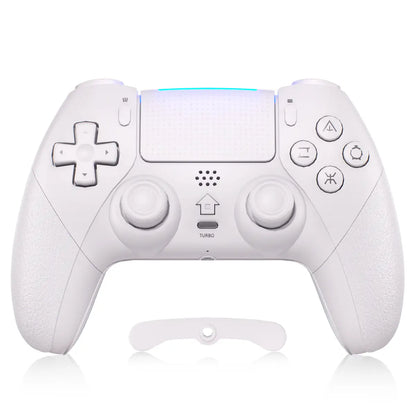 Experience Unmatched Gaming with the Anti-Stick Drift Wireless Controller for PS5/PC – Featuring Programmable Macro Buttons, 6-Axis Precision, and Dual Vibration!