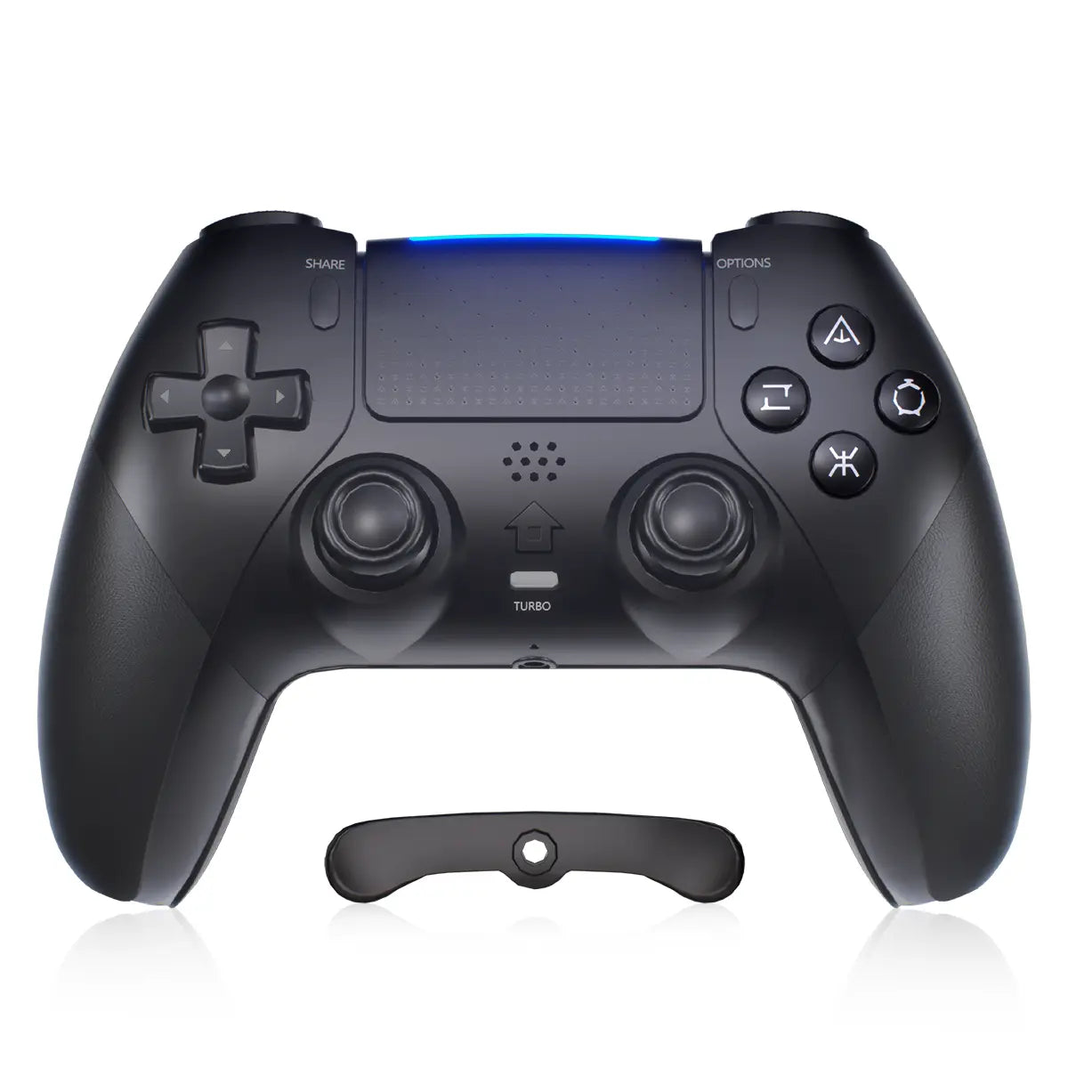Experience Unmatched Gaming with the Anti-Stick Drift Wireless Controller for PS5/PC – Featuring Programmable Macro Buttons, 6-Axis Precision, and Dual Vibration!